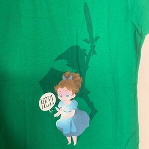 Teefury Wendy Peter Pan Link Zelda Mashup T Shirt